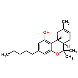 cas no 5957-75-5 is (−)-trans-Δ8-tetrahydrocannabinol