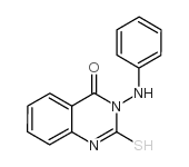 cas no 5958-14-5 is 2-MERCAPTO-3-PHENYLAMINO-3H-QUINAZOLIN-4-ONE