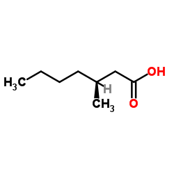 cas no 59614-85-6 is (S)-3-Methylheptanoic acid
