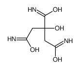 cas no 597-59-1 is 2-hydroxypropane-1,2,3-tricarboxamide