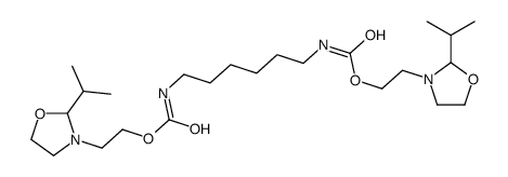 cas no 59719-67-4 is 2-(2-propan-2-yl-1,3-oxazolidin-3-yl)ethyl N-[6-[2-(2-propan-2-yl-1,3-oxazolidin-3-yl)ethoxycarbonylamino]hexyl]carbamate