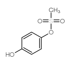 cas no 59722-33-7 is 4-hydroxyphenyl methanesulfonate