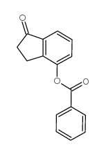 cas no 59725-61-0 is 1-oxo-2,3-dihydro-1h-inden-4-yl benzoate