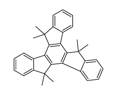 cas no 597554-76-2 is 10,15-Dihydro-5,5,10,10,15,15-hexamethyl-5H-tribenzo[a,f,k]trindene