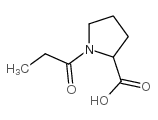 cas no 59785-64-7 is 1-propionylpyrrolidine-2-carboxylic acid