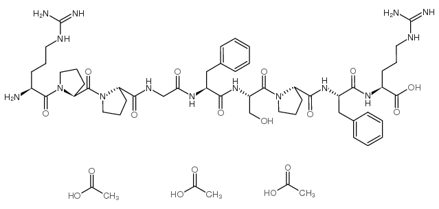 cas no 5979-11-3 is Bradykinin triacetate salt