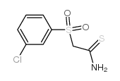 cas no 59865-86-0 is 2-(3-CHLOROBENZENESULPHONYL)THIOACETAMIDE
