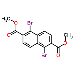 cas no 59950-04-8 is Dimethyl 1,5-dibromo-2,6-naphthalenedicarboxylate