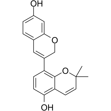 cas no 60008-03-9 is 2',2'-Dimethyl-2H,2'H-3,8'-bichromene-5',7-diol