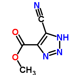 cas no 60034-39-1 is 1H-1,2,3-Triazole-4-carboxylicacid,5-cyano-,methylester(9CI)