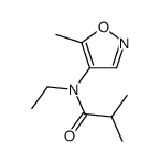 cas no 600638-73-1 is N-ethyl-2-methyl-N-(5-methyl-1,2-oxazol-4-yl)propanamide