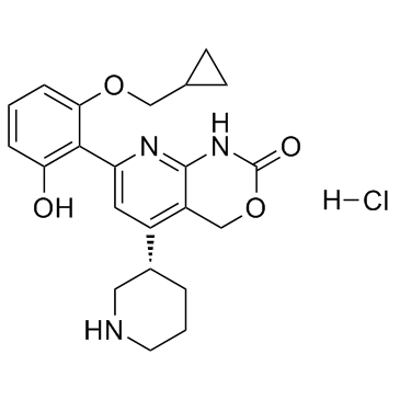 cas no 600734-06-3 is Bay 65-1942 (hydrochloride)