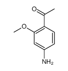 cas no 60207-18-3 is 1-(4-AMINO-2-METHOXY-PHENYL)-ETHANONE