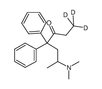cas no 60263-63-0 is 1,1,1-trideuterio-6-(dimethylamino)-4,4-diphenylheptan-3-one