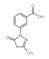 cas no 60297-63-4 is 3-(3-METHYL-5-OXO-4,5-DIHYDRO-PYRAZOL-1-YL)-BENZOIC ACID