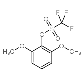 cas no 60319-07-5 is 2 6-dimethoxyphenyl trifluoromethanesul&