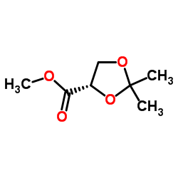 cas no 60456-21-5 is (S)-Methyl 2,2-dimethyl-1,3-dioxolane-4-carboxylate
