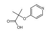 cas no 605680-47-5 is PROPANOIC ACID, 2-METHYL-2-(4-PYRIDINYLOXY)-