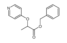 cas no 605680-48-6 is benzyl 2-pyridin-4-yloxypropanoate