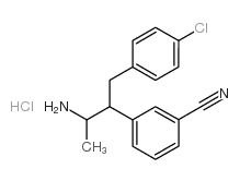 cas no 605680-52-2 is 3-(3-amino-1-(4-chlorophenyl)butan-2-yl)benzonitrile HCl salt