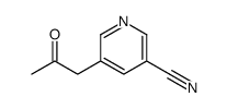 cas no 605681-10-5 is 5-(2-oxopropyl)pyridine-3-carbonitrile