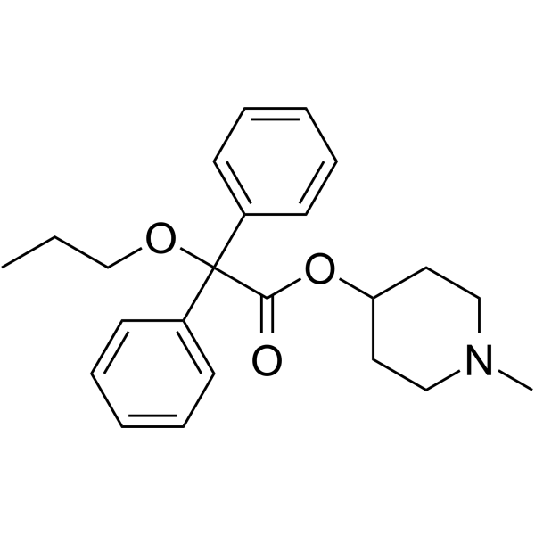 cas no 60569-19-9 is 1-METHYLPIPERIDIN-4-YL 2,2-DIPHENYL-2-PROPOXYACETATE