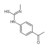 cas no 60575-80-6 is 1-(4-acetylphenyl)-3-methylthiourea