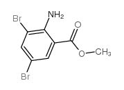 cas no 606-00-8 is Methyl 2-amino-3,5-dibromobenzoate