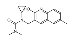 cas no 606095-11-8 is Urea, N-cyclopropyl-N-[(1,2-dihydro-6-methyl-2-oxo-3-quinolinyl)methyl]-N,N-dimethyl- (9CI)