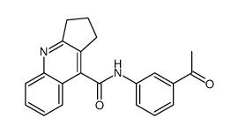 cas no 606096-50-8 is 1H-Cyclopenta[b]quinoline-9-carboxamide,N-(3-acetylphenyl)-2,3-dihydro-(9CI)