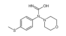 cas no 606132-99-4 is Urea, N-[4-(methylthio)phenyl]-N-4-morpholinyl- (9CI)