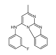 cas no 606136-18-9 is Pyrimido[1,2-a]benzimidazol-4-amine, N-(3-fluorophenyl)-2-methyl- (9CI)