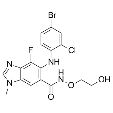 cas no 606143-52-6 is Selumetinib (AZD6244)