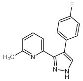 cas no 607738-00-1 is 2-(4-(4-FLUOROPHENYL)-1H-PYRAZOL-3-YL)-6-METHYLPYRIDINE