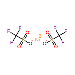 cas no 60871-84-3 is Nickel(2+) bis(trifluoromethanesulfonate)