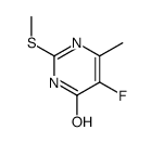 cas no 6090-45-5 is 5-Fluoro-6-methyl-2-(methylsulfanyl)-4(1H)-pyrimidinone