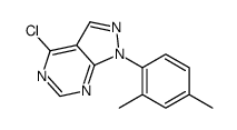 cas no 610277-86-6 is 4-CHLORO-1-(2,4-DIMETHYLPHENYL)-1H-PYRAZOLO[3,4-D]PYRIMIDINE