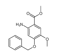 cas no 61032-42-6 is Methyl 2-amino-4-benzyloxy-5-methoxybenzoate