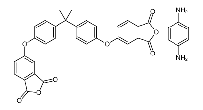 cas no 61128-47-0 is benzene-1,4-diamine,5-[4-[2-[4-[(1,3-dioxo-2-benzofuran-5-yl)oxy]phenyl]propan-2-yl]phenoxy]-2-benzofuran-1,3-dione