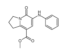 cas no 612065-18-6 is METHYL 5-OXO-6-PHENYLAMINO-1,2,3,5-TETRAHYDROINDOLIZINE-8-CARBOXYLATE