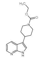 cas no 612097-74-2 is 1-Piperidinecarboxylic acid, 4-(1H-pyrrolo[2,3-b]pyridin-3-yl)-, ethyl ester
