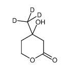 cas no 61219-76-9 is D,L-Mevalonic Acid Lactone-d3