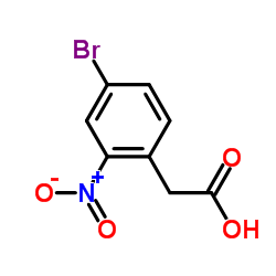 cas no 6127-11-3 is (4-Bromo-2-nitrophenyl)acetic acid