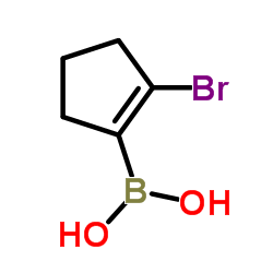 cas no 612833-43-9 is (2-Bromo-1-cyclopenten-1-yl)boronic acid
