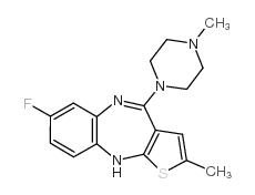 cas no 61325-80-2 is Flumezapine