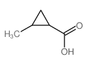 cas no 6142-57-0 is cis-2-Methylcyclopropanecarboxylic acid