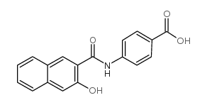 cas no 61504-01-6 is 4-[[(3-HYDROXY-2-NAPHTHYL)CARBONYL]AMINO]BENZOIC ACID