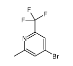 cas no 615580-45-5 is 4-bromo-2-methyl-6-(trifluoromethyl)pyridine