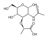 cas no 61633-75-8 is 2-ACETAMIDO-2-DEOXY-3-O-[D-1'-CARBOXYETHYL]-D-GLUCOPYRANOSE