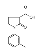 cas no 618070-31-8 is 1-(3-METHYLPHENYL)-2-OXO-3-PYRROLIDINEC&